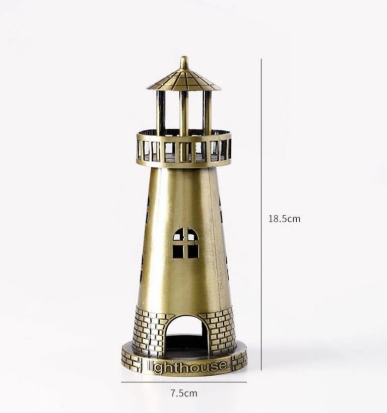 Metal Lighthouse Blinking Tower