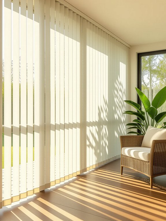 adjustable vertical blinds solution