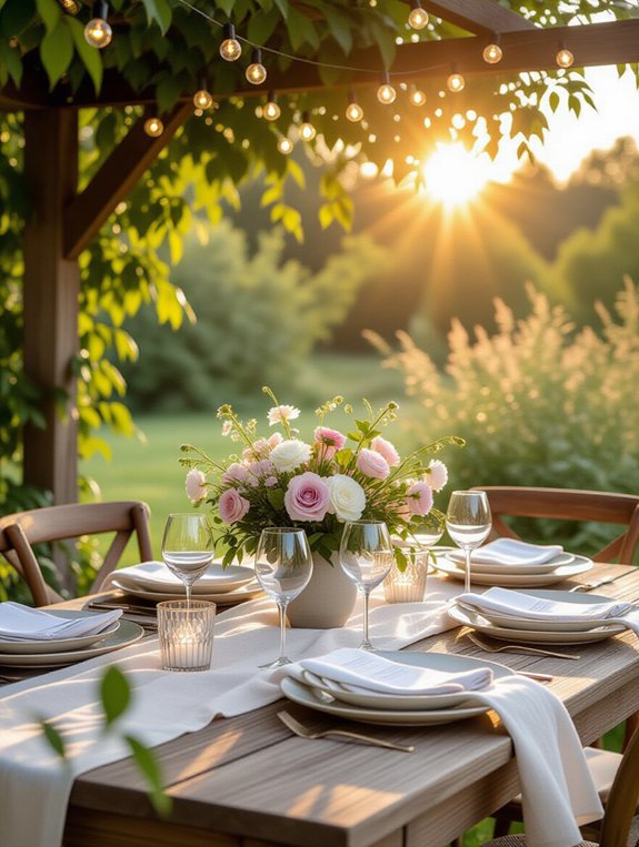 al fresco dining delight