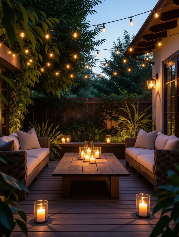 ambient under table lighting