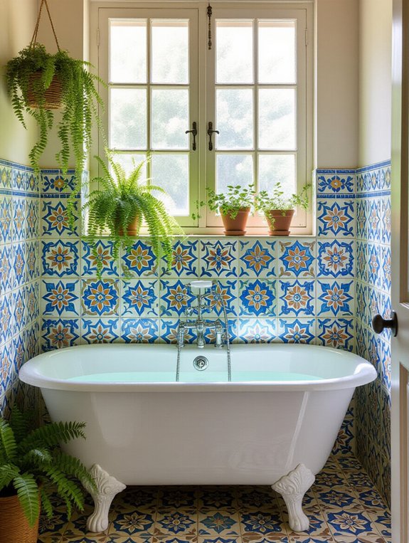 artistic flair for bathrooms