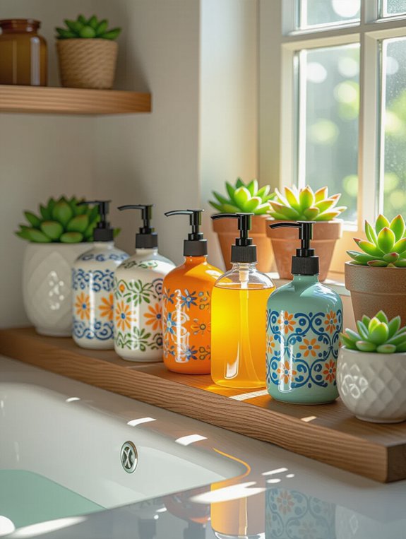 artistic soap dispenser aesthetics