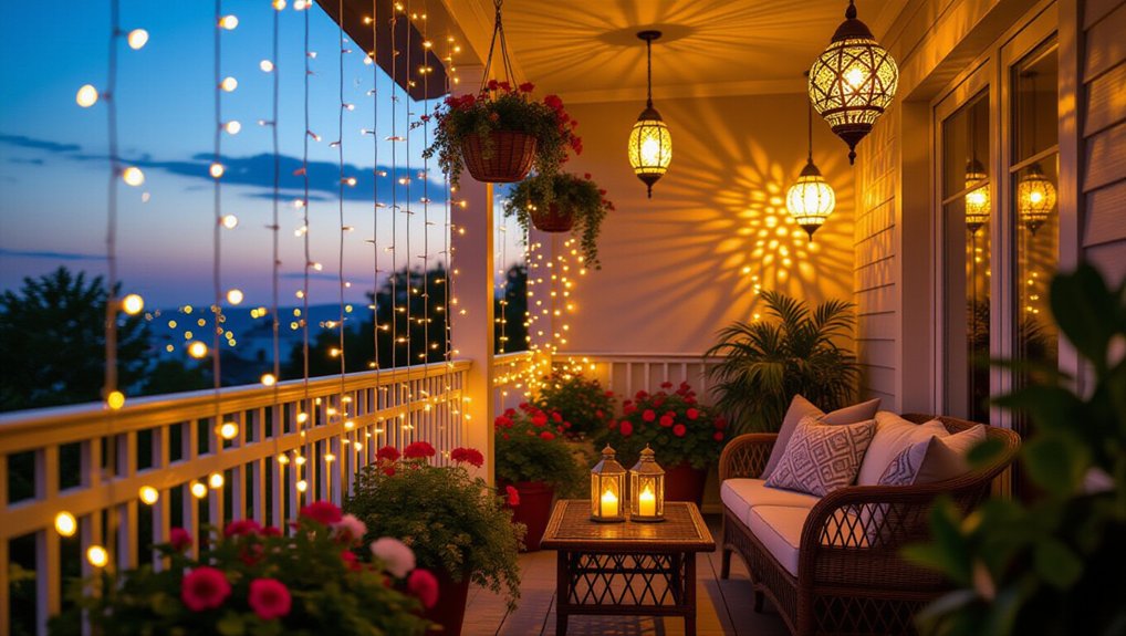 balcony lighting design ideas