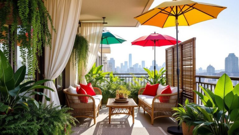 balcony shade design inspiration