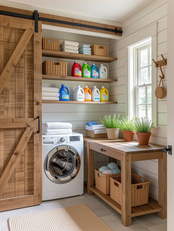 barn door style solution