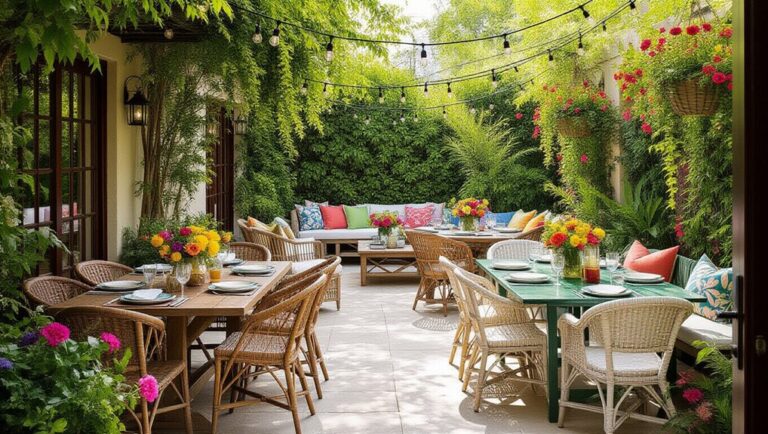 beautiful outdoor table designs