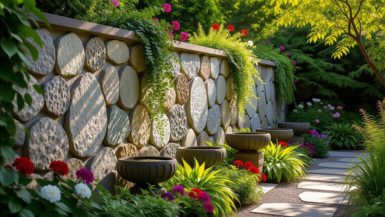 beautiful stone wall designs
