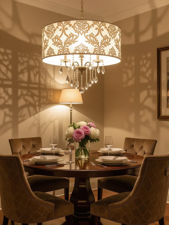 bold drum shade fixtures