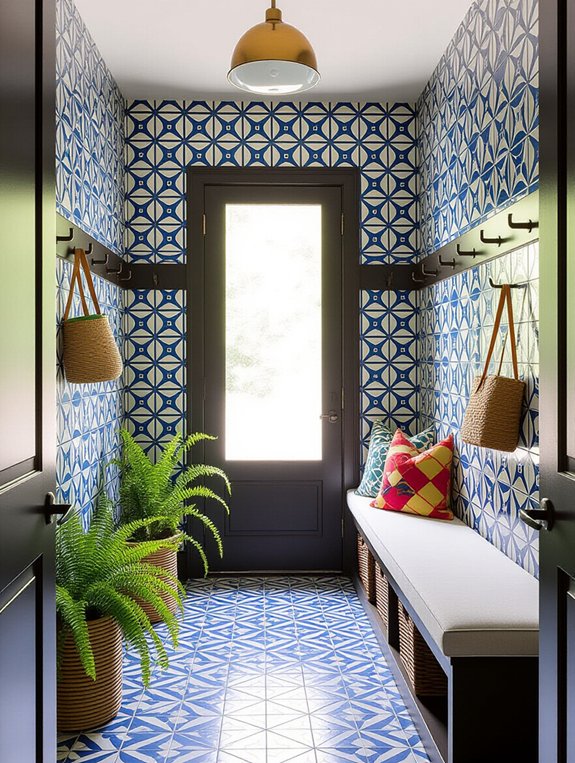 bold geometric tile designs