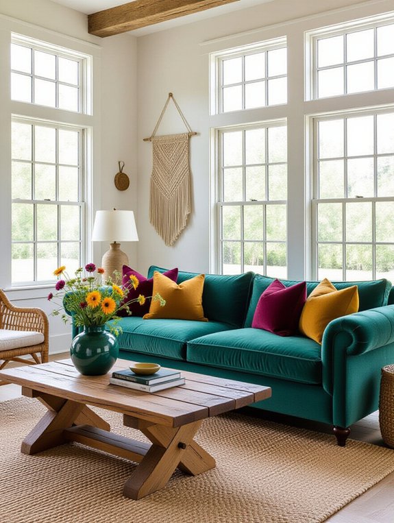 bold hues enhance vibrancy