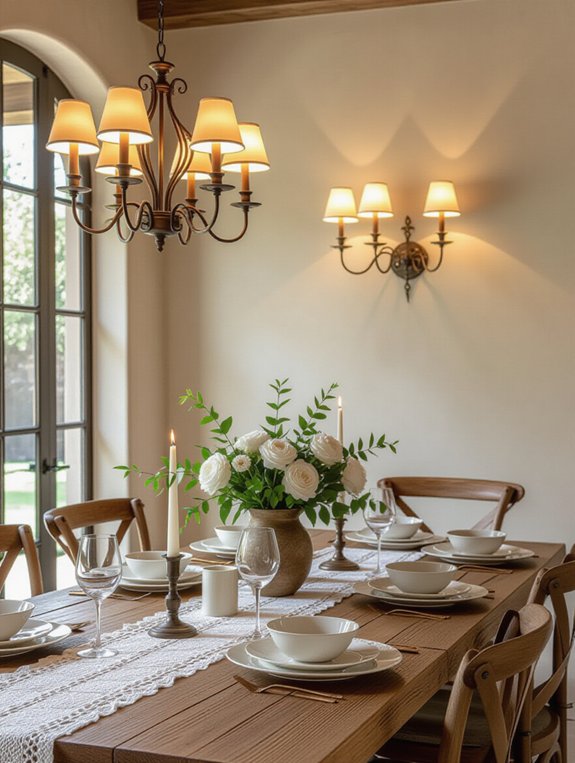 bold multi light wall sconces