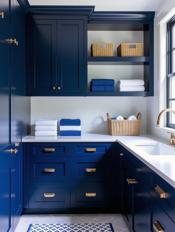 bold two tone laundry designs