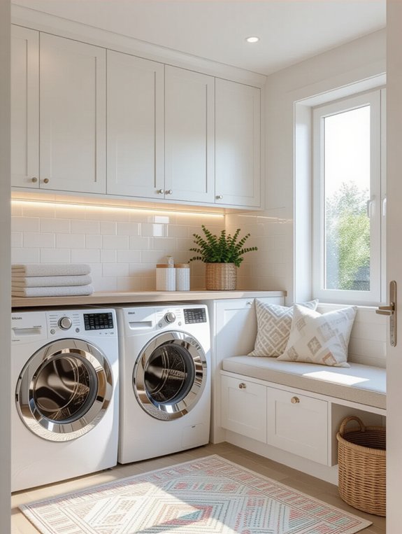 brighten your laundry room