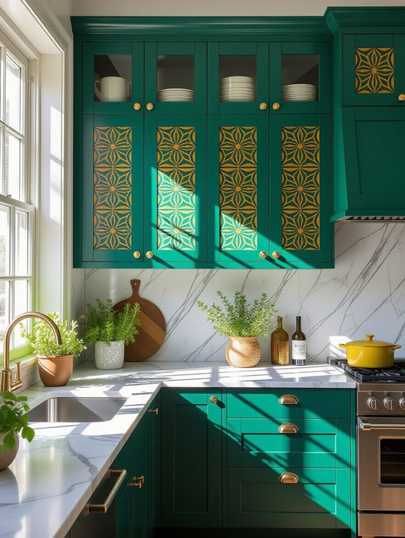 cabinet decals for transformation