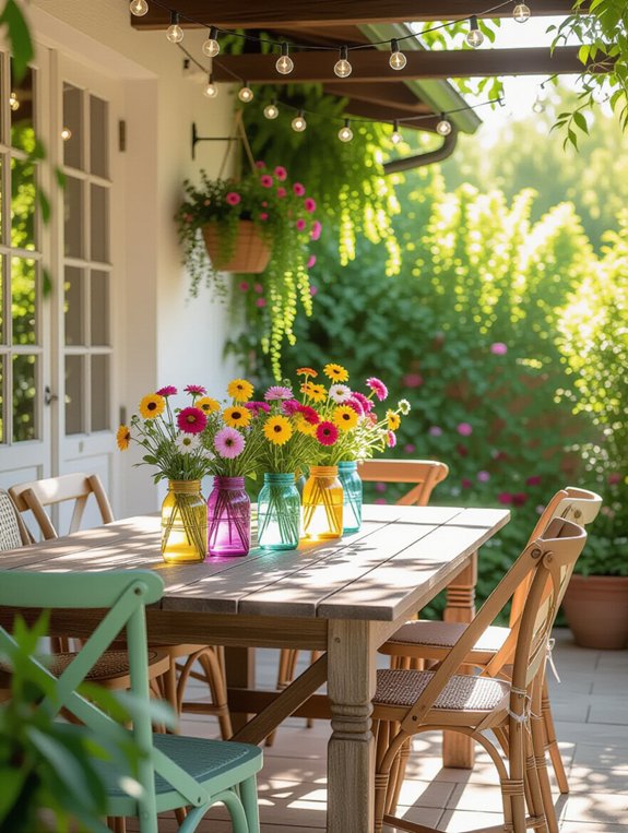 charming diy mason jar vases