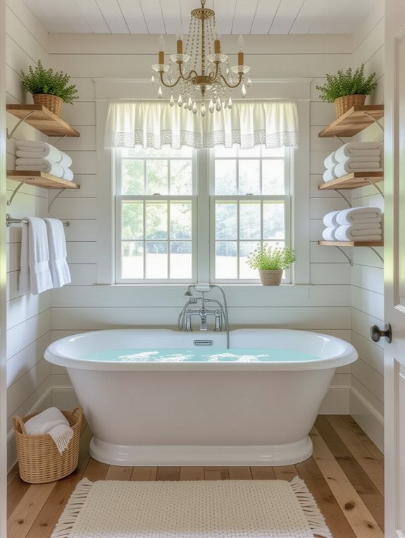 charming farmhouse bathroom upgrade