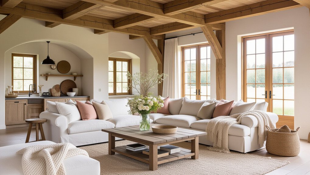 charming farmhouse living room ideas