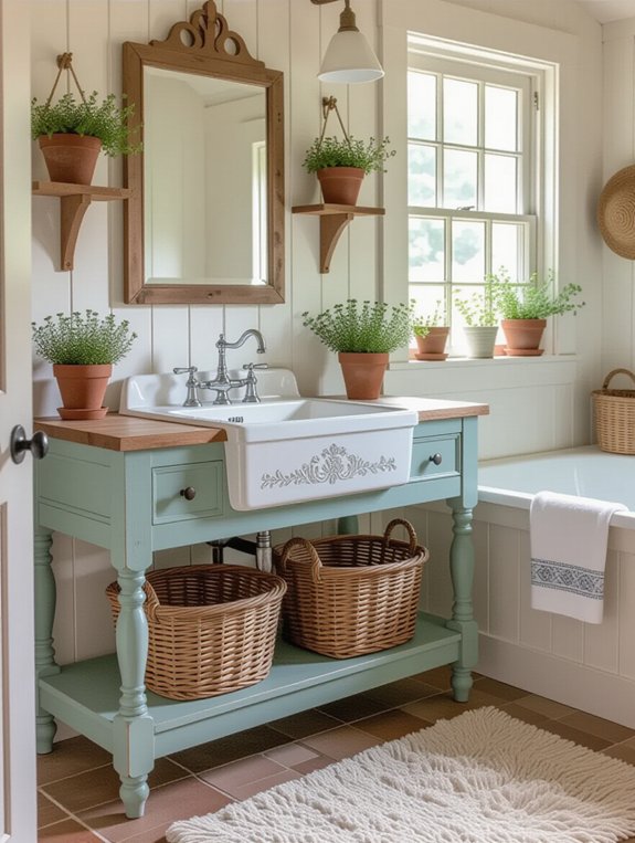 charming functional farmhouse sinks