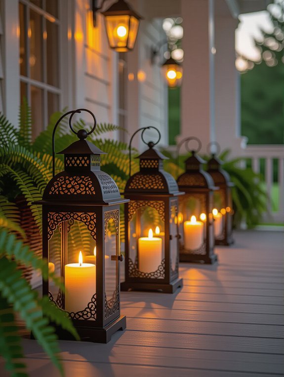 charming illuminated pathway lights