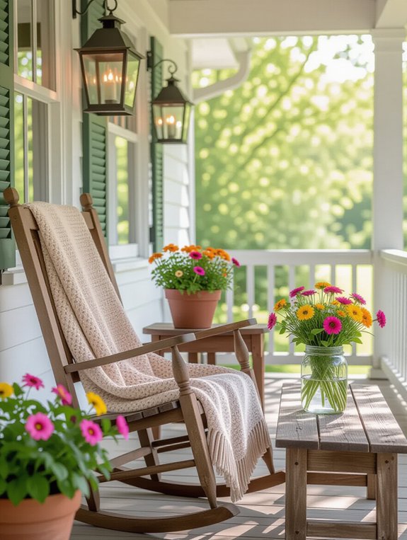 charming lanterns create ambiance