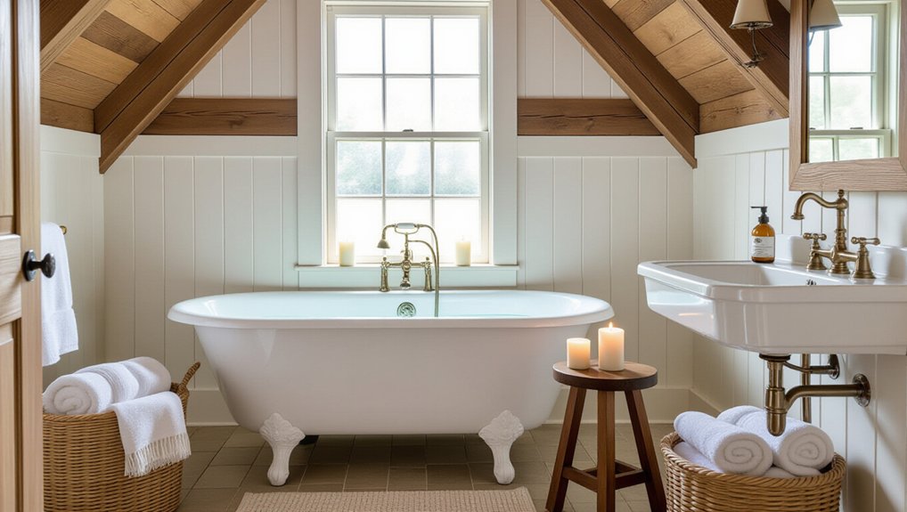 charming rustic bathroom aesthetics