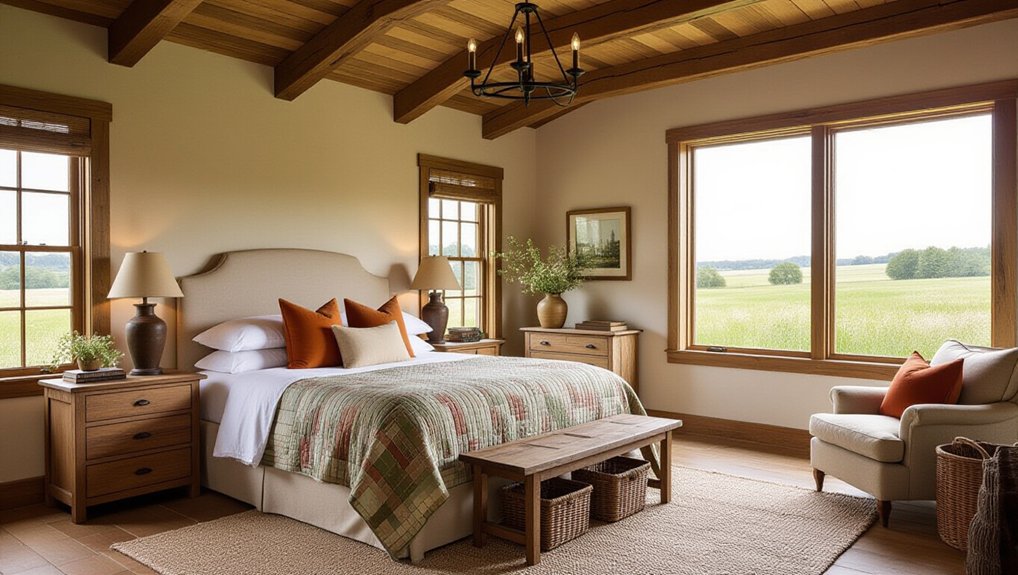 charming rustic bedroom aesthetics