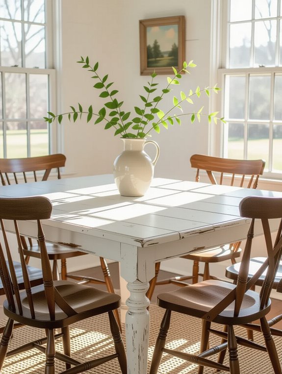 charming rustic dining centerpiece