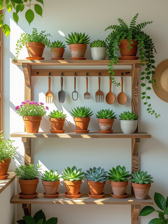 charming rustic garden storage