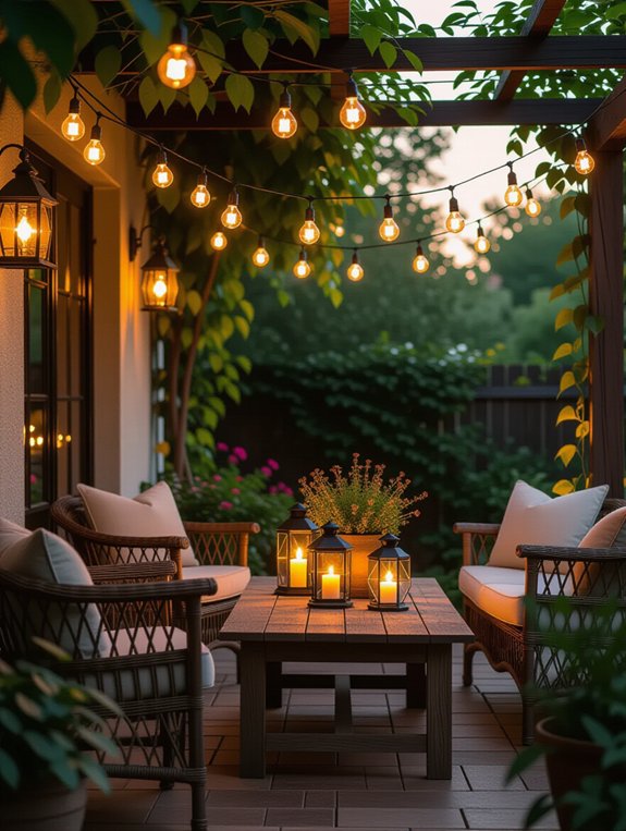 charming vintage outdoor lighting
