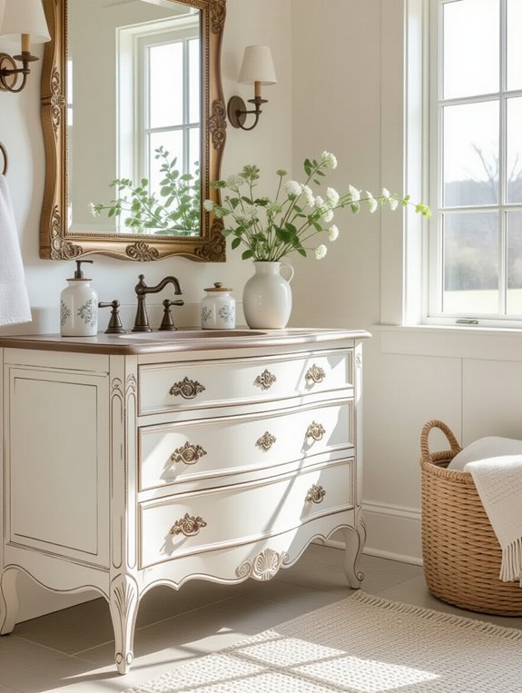 charming vintage vanity selection