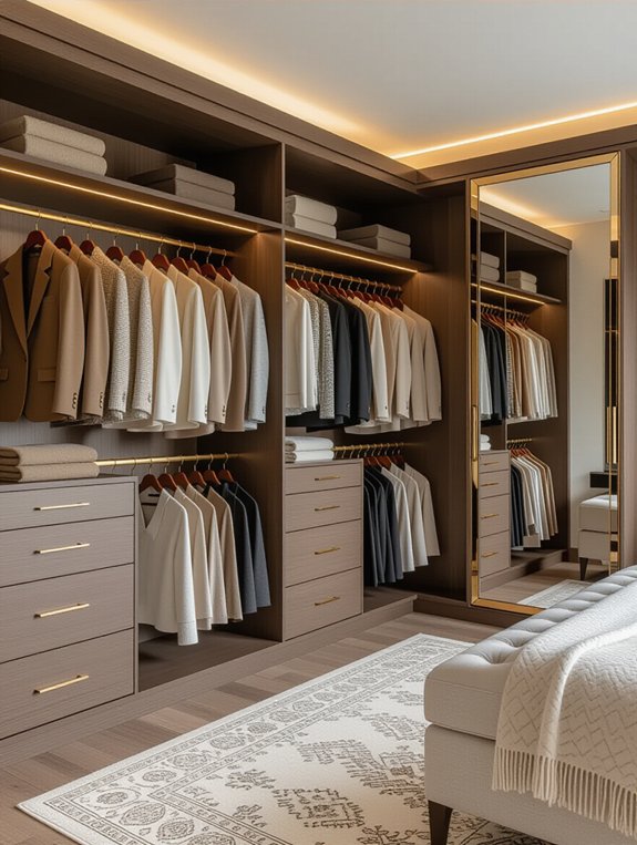 chic clothing storage solutions