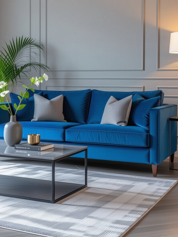 chic gray blue sophistication