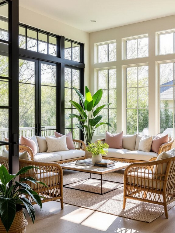 chic sunroom entertaining essentials
