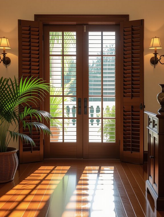 classic shutter blinds appeal