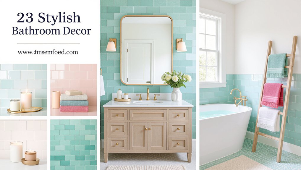 colorful bathroom decor ideas