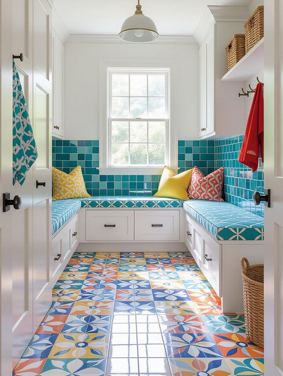 colorful durable affordable flooring