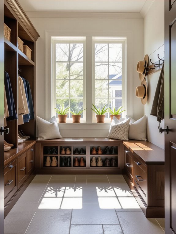 comfortable shoe storage solution