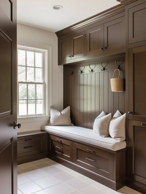 comfortable storage bench solution