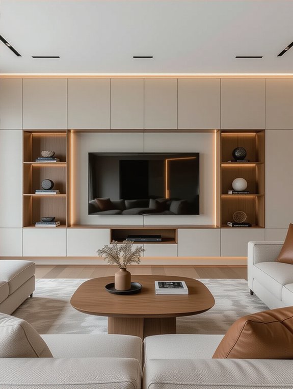 concealed storage for electronics