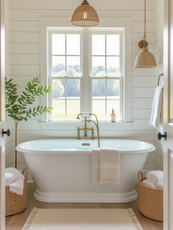 contemporary rustic design blend