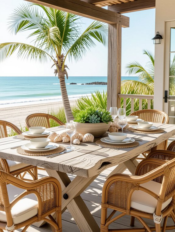 cozy beachy outdoor gatherings