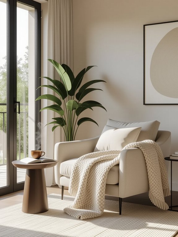 cozy corner reading retreat