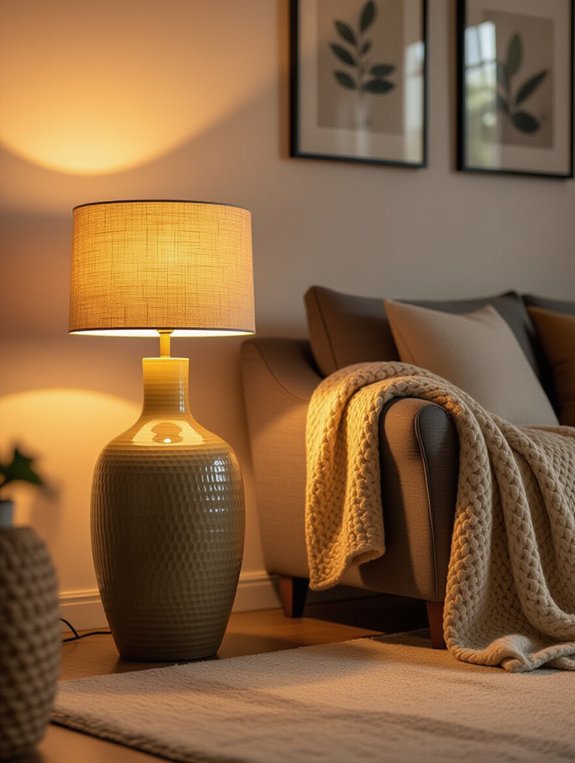 cozy corners with lamps