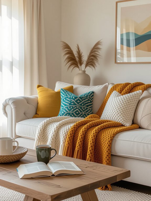 cozy decorative throw tips