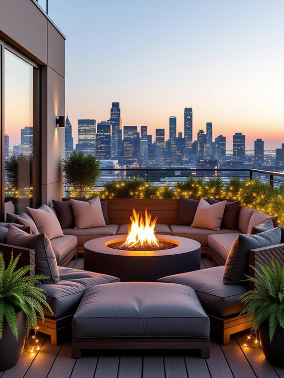 cozy evenings by fire