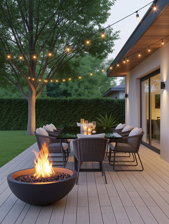 cozy fire pit gatherings