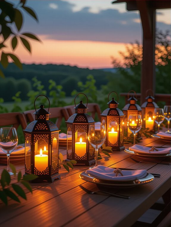 cozy lantern lit gatherings