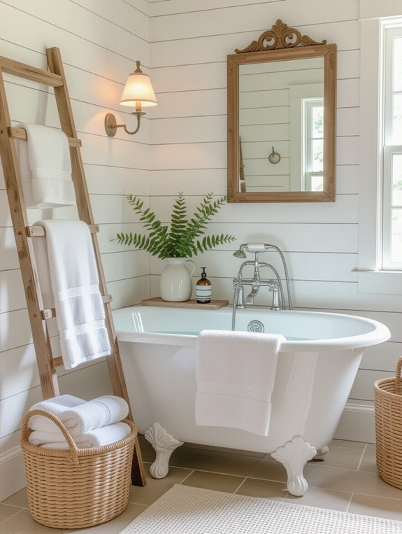 cozy retreat bathroom nook