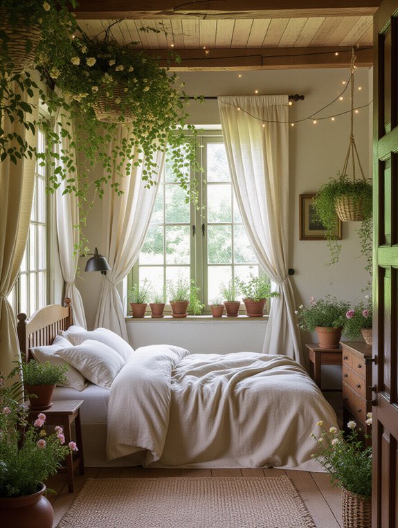 cozy rustic bedroom retreat