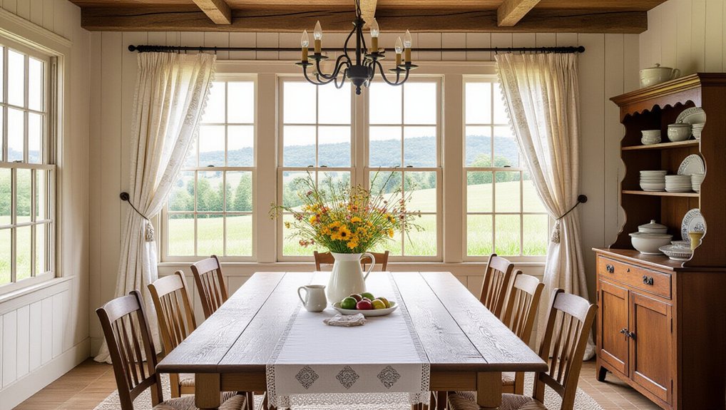 cozy rustic dining inspiration